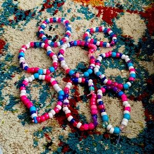 Bead bracelets hand made